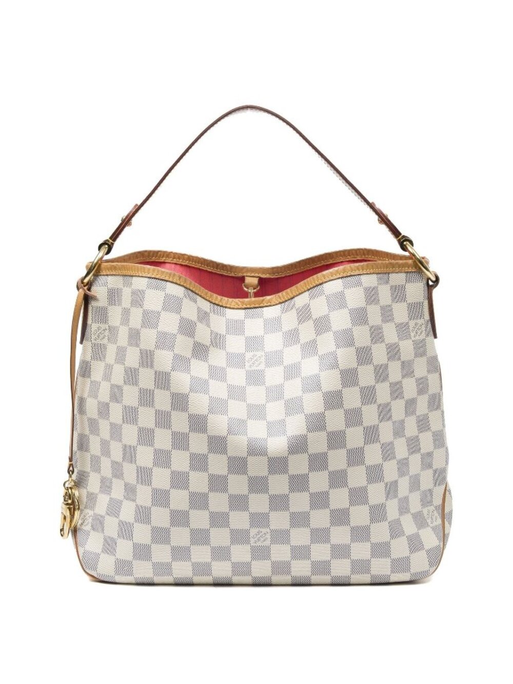 Louis Vuitton Delightful Ivory Damier Azur Shoulder Bag